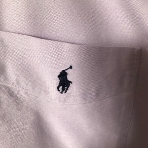 Ralph Lauren men’s M lilac Oxford Oversized. Beautiful spring color. Quality